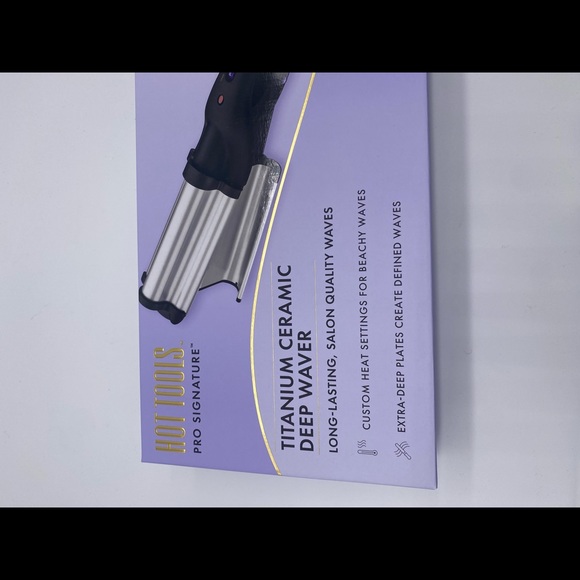 NIB Hot Tools Professional Pro Signature Titanium Ceramic Deep Waver - Picture 6 of 6